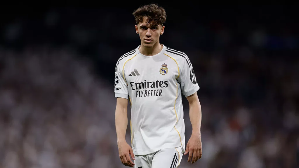 thiapo pitarch debuta como titular en el real madrid
